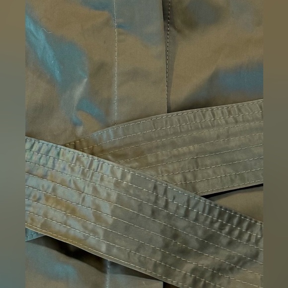 Banana Republic Safari Utility Belted Shirt Jacket Olive Green M NWOT Military - Picture 15 of 16